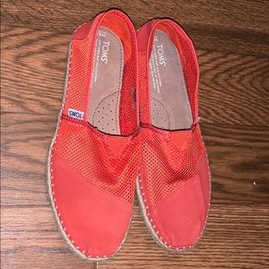 Toms canvas flats